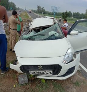 दुःखद : सडक दुर्घटना में मंगलौर कोतवाली में तैनात कॉन्स्टेबल की मौत