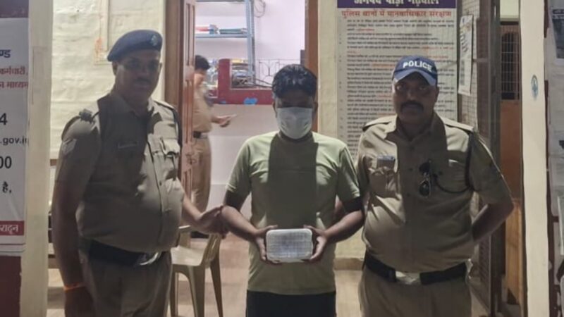 सट्टा खिलाते हुए सद्दाम को पुलिस ने 5माह में दूसरी बार किया गिरफ्तार।