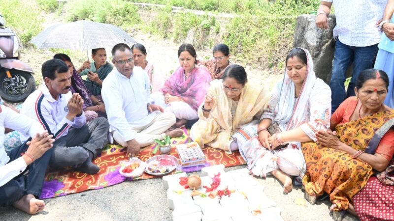 विधानसभा अध्यक्ष के प्रयासों से इस क्षेत्र को मिली सुगम मार्ग की सौगात।